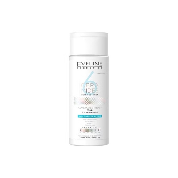 Eveline 6 CERAMIDES moisturizing and soothing Facial toner with ceramides 150 ml