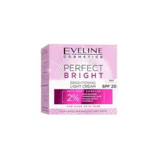 Eveline Perfect Bright Brightening, lichte dagcrème SPF20 50 ml