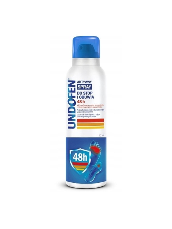 Undofen Aktivspray für Füße und Schuhe 48h 150 ml