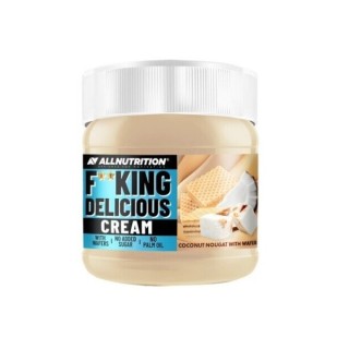 AllNutrition Fitking Delicious Cream Nougat-Kokoscreme mit Waffeln 200 g