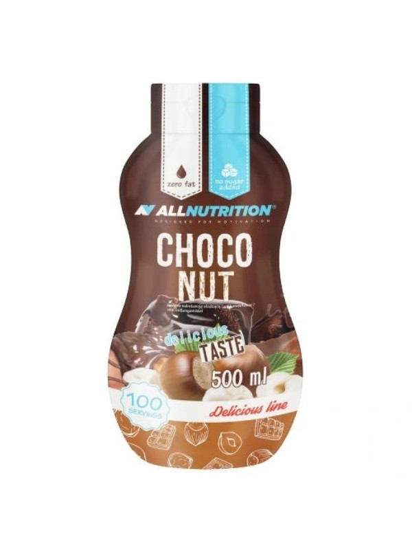 AllNutrition słodki Sos czekoladowo-orzechowy Choco Nut 500 ml