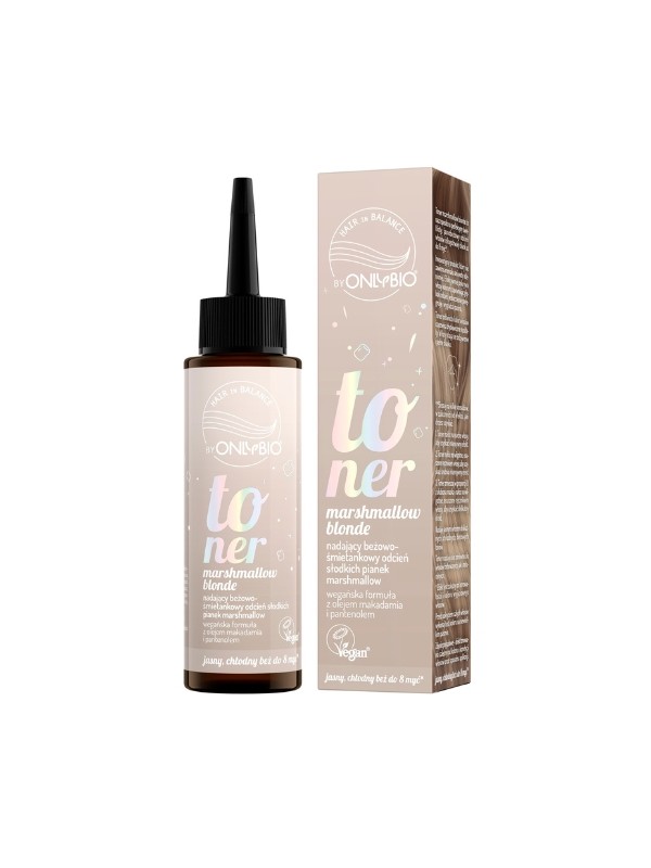 OnlyBio Hair in Balance Toner do włosów Marshmallow Blonde 100 ml 