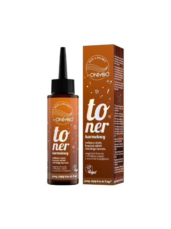 OnlyBio Hair in Balance Haartoner Karamel 100 ml