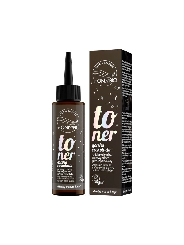 OnlyBio Hair in Balance Haartoner Dunkle Schokolade 100 ml