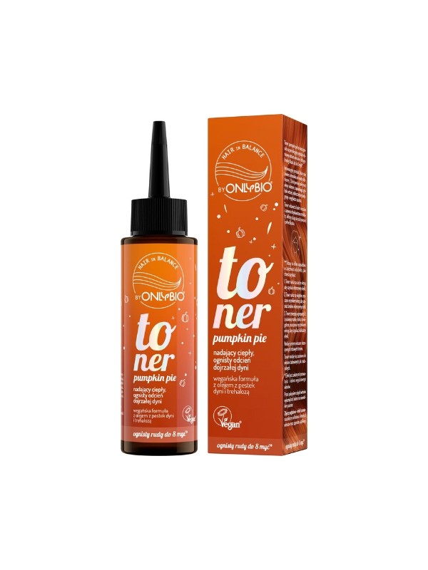 OnlyBio Hair in Balance Pumpkin Pie Hair Toner 100ml