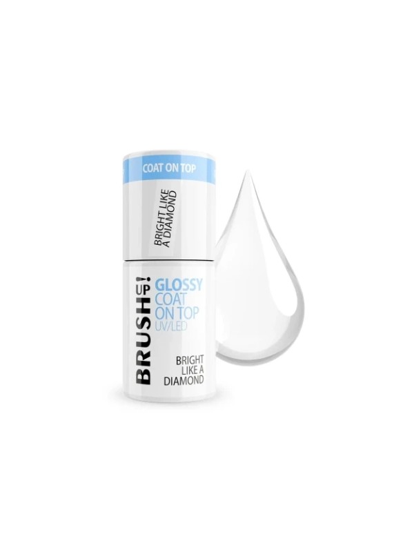 BrushUp! Glossy Coat on Top Bright Like a Diamond Hybrid Top 5