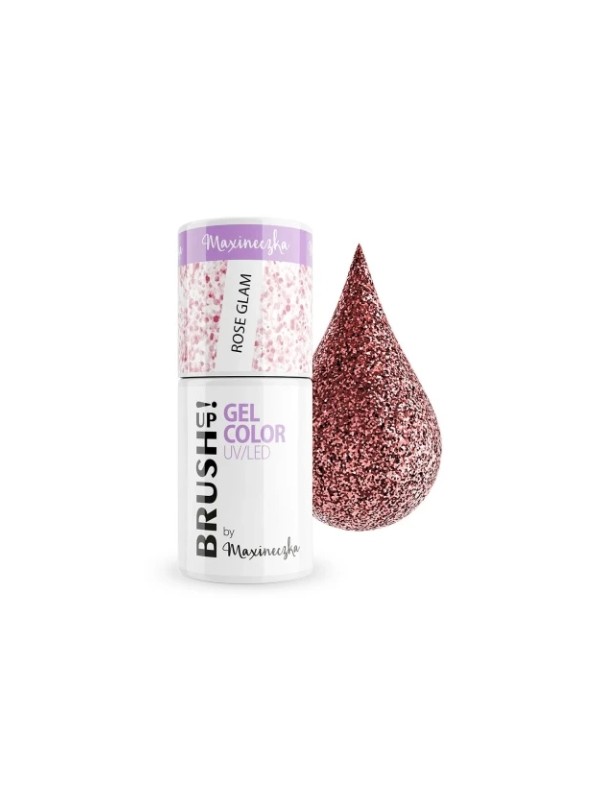 BrushUp! by Maxineczka Hybrid Rose Glam Nagellack 5 g