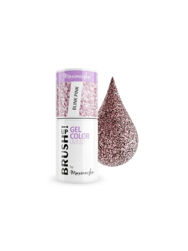 BrushUp! by Maxineczka Blink Pink Hybrid-Nagellack 5 g