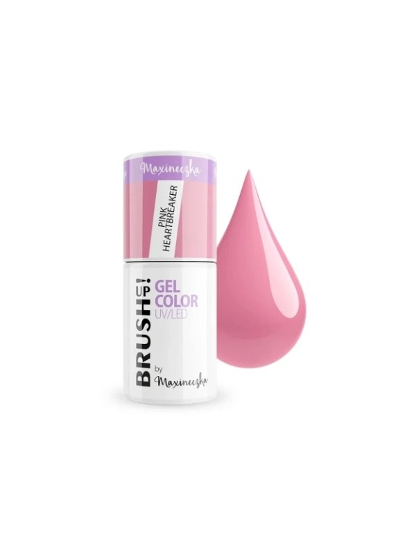 BrushUp! by Maxineczka Hybrid-Nagellack Pink Heartbreaker 5 g