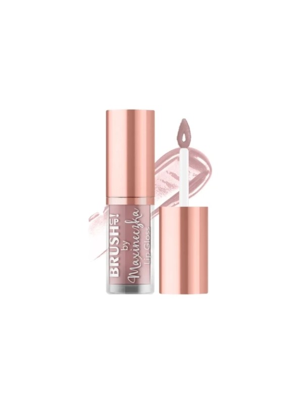 BrushUp! by Maxineczka Lip gloss /02/ Beige Nude 3.8 g