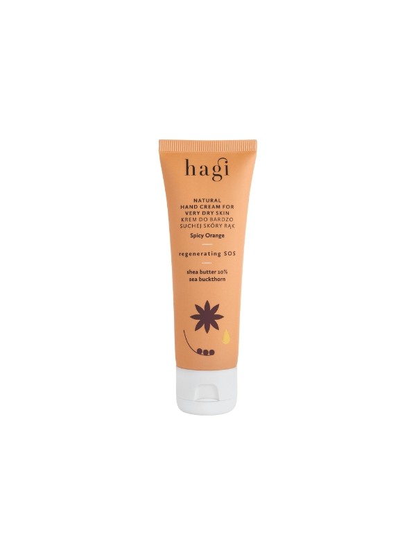 Hagi Natürliche regenerierende Handcreme SOS Spicy Orange 50 ml