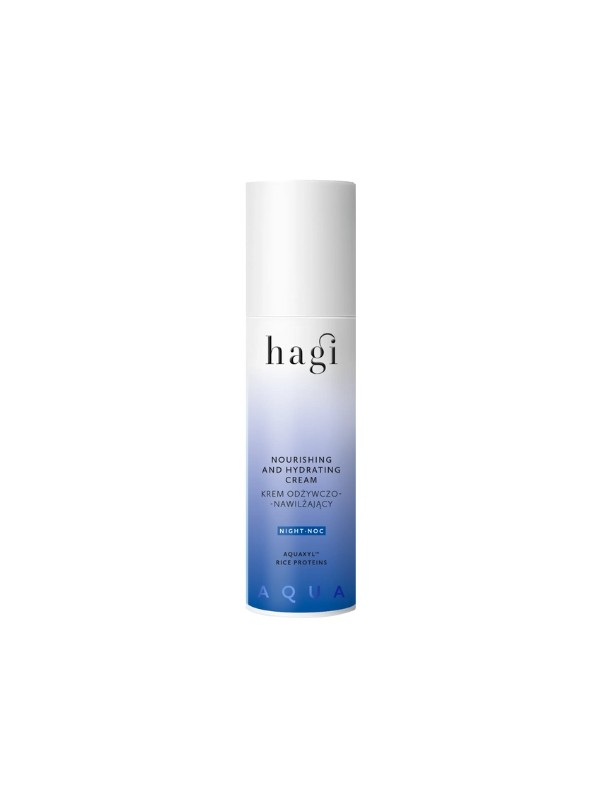 Hagi Aqua Zone Natürliche nährende und feuchtigkeitsspendende Nachtgesichtscreme 50 ml