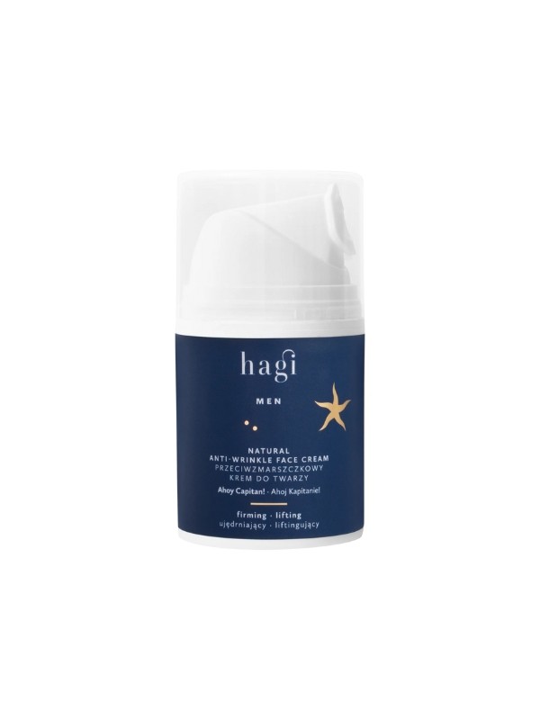 Hagi Men Natuurlijke Anti-Rimpel Gezichtscrème Ahoy Kapitein! 50 ml