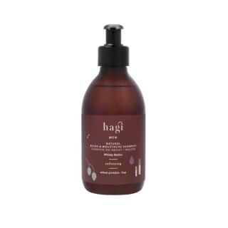 Hagi Men natürliches Bart- und Schnurrbartshampoo Whiskey Barber 300 ml