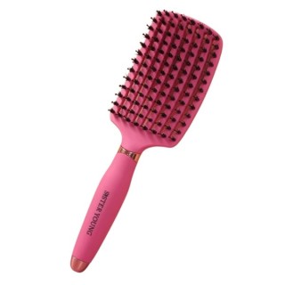 Sister Young Ovia Fuchsia Wild Bristle Hairbrush 1 Piece