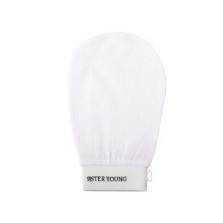 Sister Young Nova Body Exfoliating Glove White 1 st.