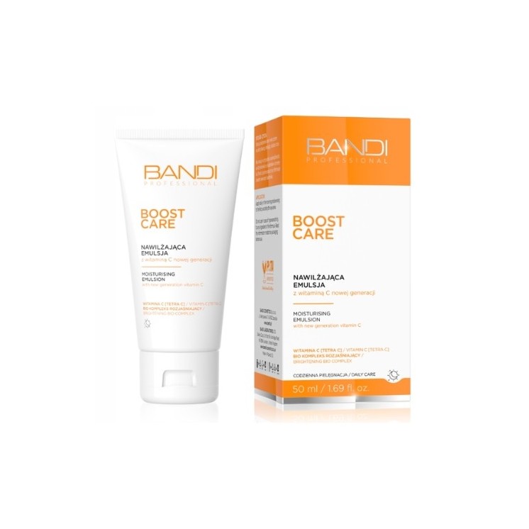 Bandi Boost Care feuchtigkeitsspendende Gesichtsemulsion mit Vitamin C der neuen Generation 50 ml