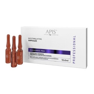 Apis Exosomes Pro biostimulating Facial ampoules with plant exosomes 10x3 ml