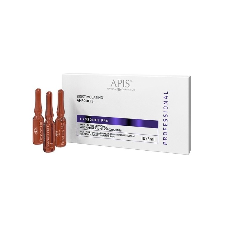 Apis Exosomes Pro biostimulating Facial ampoules with plant exosomes 10x3 ml