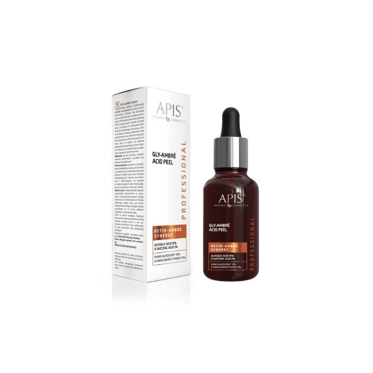 Apis Retin-Ambre Synergy Gly-Ambré Acid Peel Glycolzuur 15% & Barnsteenzuur 2% 30 ml