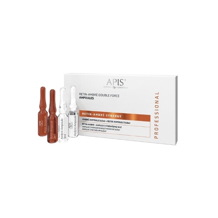 Apis Retin-Ambre Synergy Double Strength Face Ampoules 10x3ml