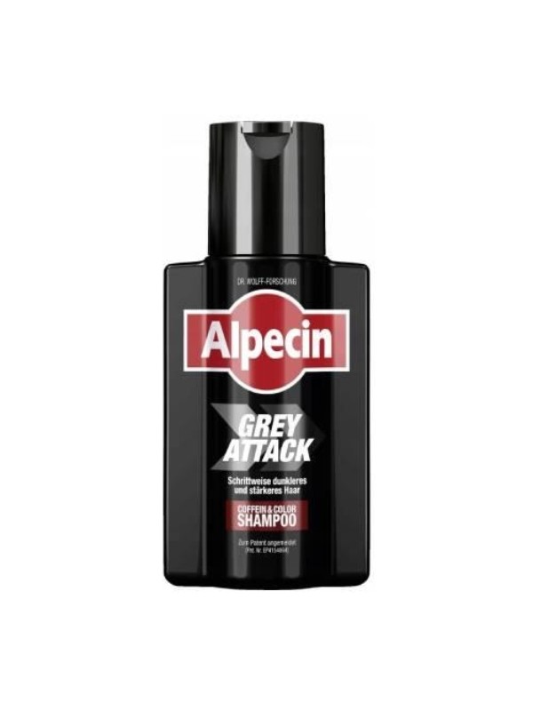 Alpecin Grey Attack koloryzujący Szampon do włosów siwych 200 ml