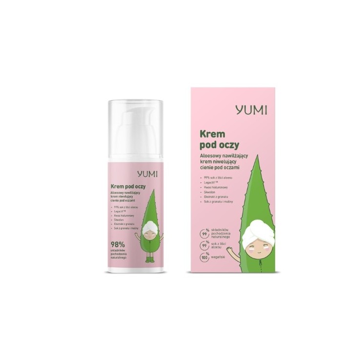 Yumi Aloe Eye Cream Eliminating Dark Circles Under Eyes 15 ml