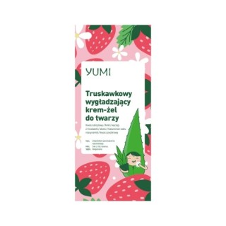 Yumi aardbei Gladmakende gezichtscrème-gel 50 ml