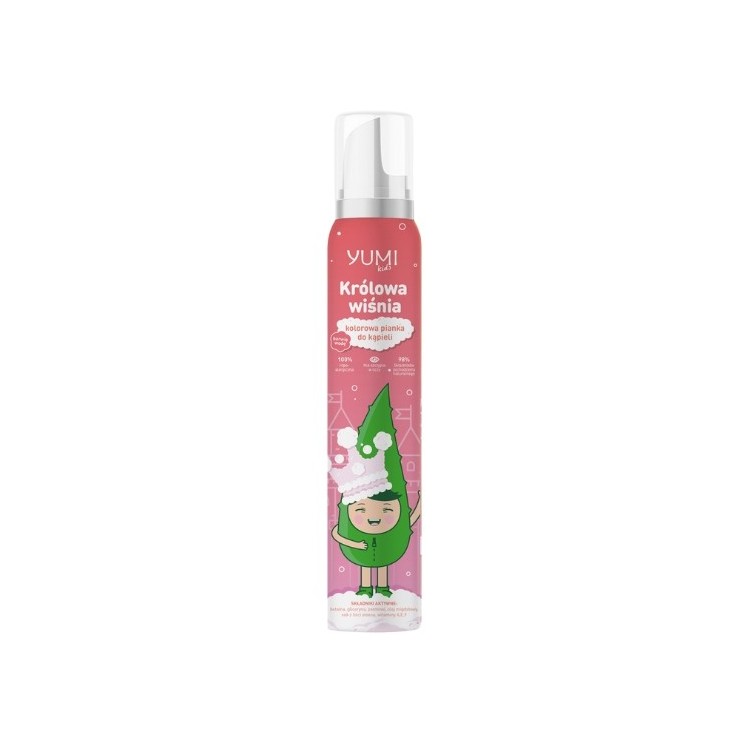 Yumi Kids Queen Cherry Color Badeschaum 250 ml