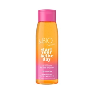 BeBio Cosmetics Natural isotonic shower gel Start Your Active Day NOURISHMENT 400 ml