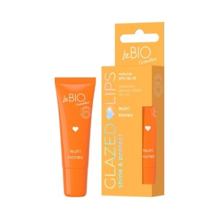 BeBio Cosmetics GLAZED LIPS Natuurlijke gel lip olie Nutri honey 10 ml