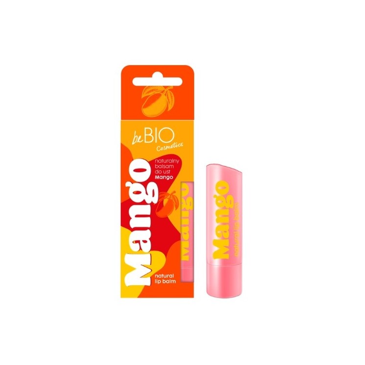 BeBio Cosmetics Natural Nourishing Lip Balm Mango 5