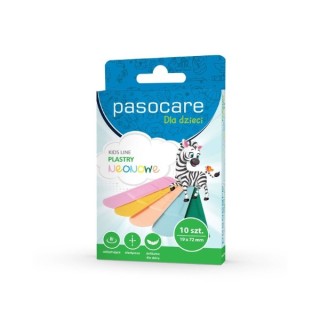 Pasocare Kids neonowe Plastry dla dzieci 10 sztuk