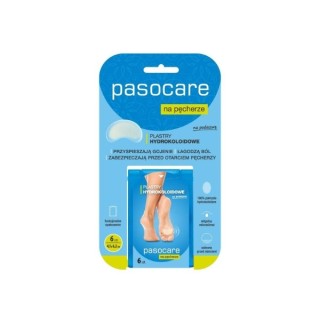 Pasocare Specialist Plus Plastry hydrokoloidowe na pęcherze na podeszwie stóp 6 sztuk