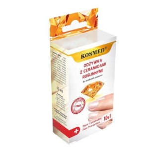 Kosmed Odżywka do paznokci z Ceramidami roślinnymi 10w1 10 ml