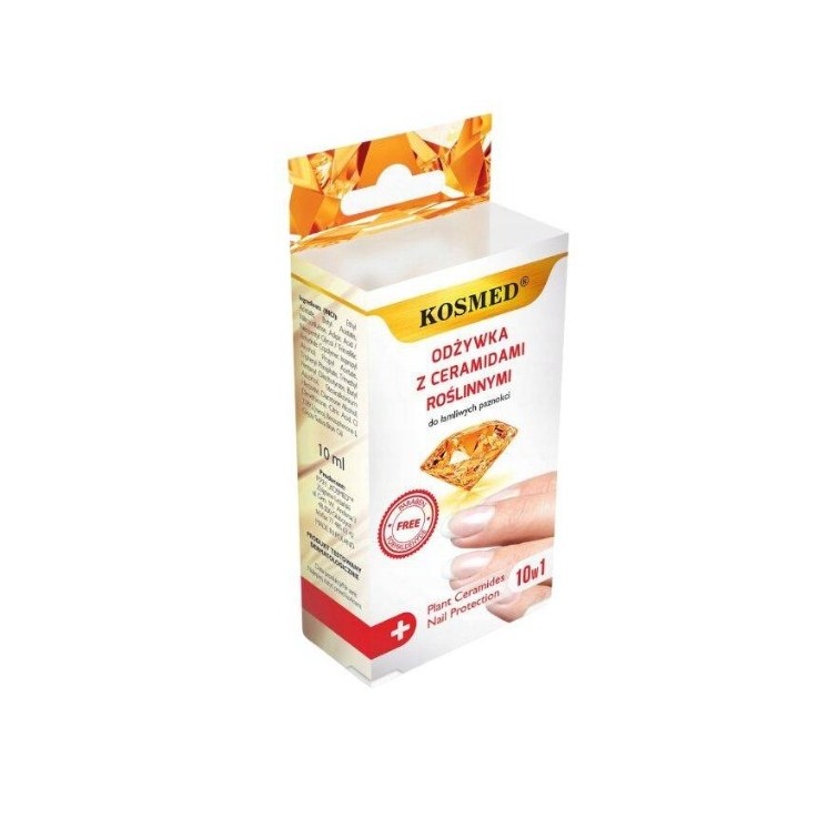 Kosmed Nagelpflege mit Pflanzenceramiden 10in1 10 ml