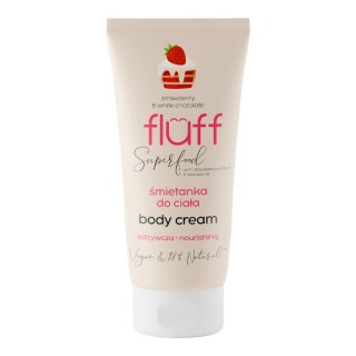 Fluff Body Cream Aardbei & Witte Chocolade 150 ml