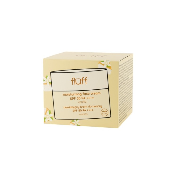 Fluff Face Cream SPF50 Vanilla 50 ml