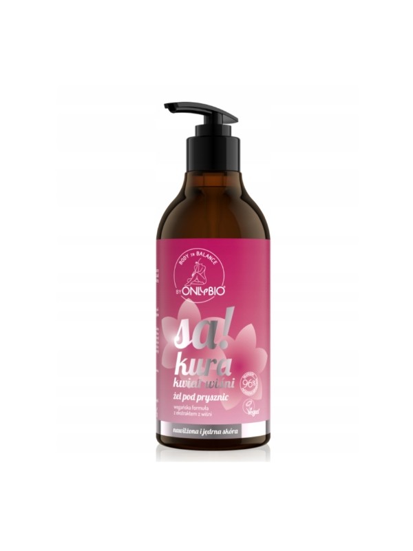 ONLYBIO Body in Balance Sakura Kersenbloesem Douchegel 400 ml