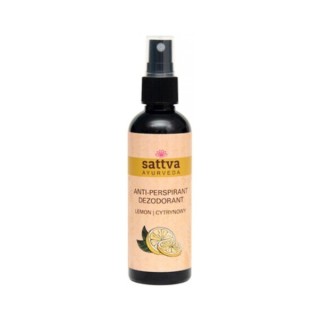 Sattva Ayurveda natuurlijke anti-transpirant citroen 80 ml