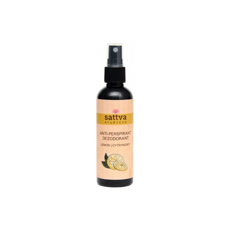 Sattva Ayurveda natuurlijke anti-transpirant citroen 80 ml