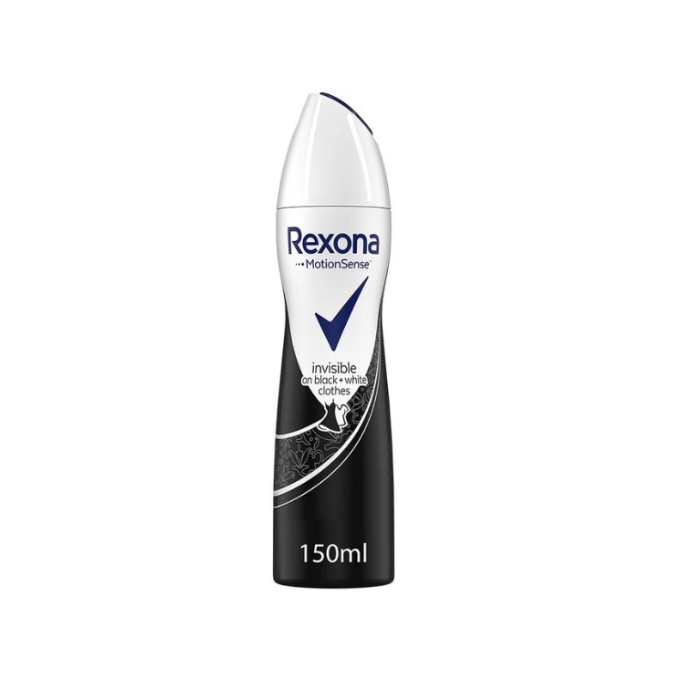 Rexona anti-inhalator Invisible Black + White 150 ml