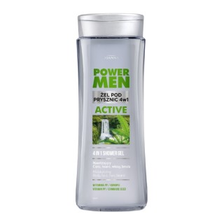 Joanna POWER MEN Duschgel 4in1 ACTIVE 300 ml
