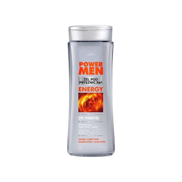 Joanna POWER MEN Duschgel 3in1 ENERGY 300 ml