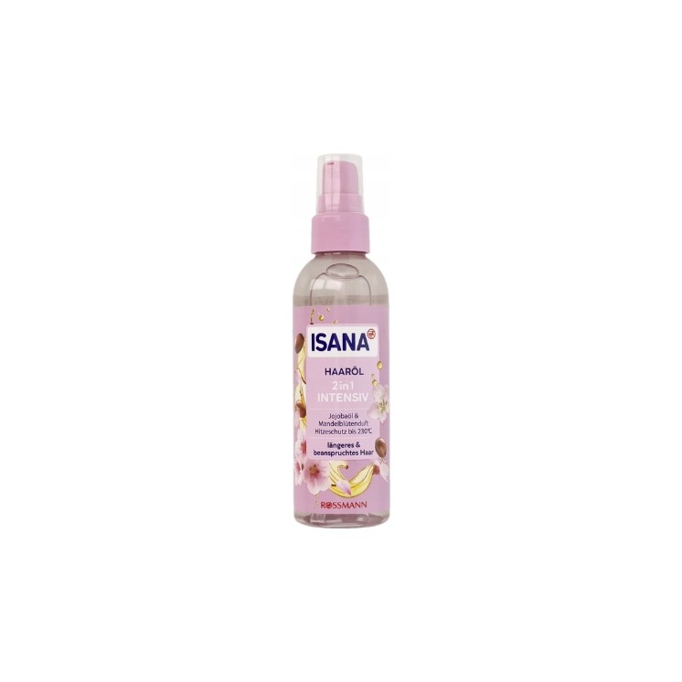 Isana 2in1 Haaröl Jojobaöl mit Mandelblütenduft 100 ml