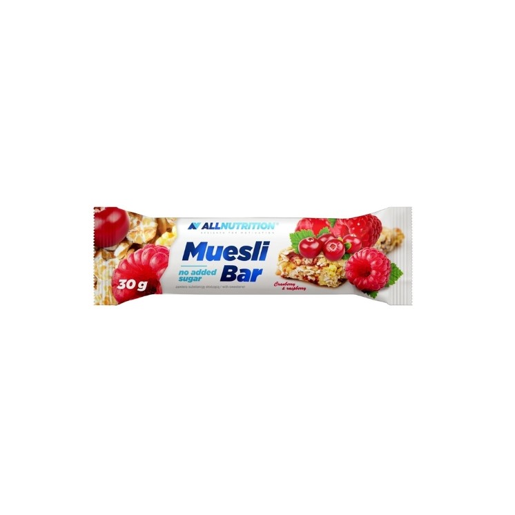 AllNutrition Mueslireep Cranberry & Framboos 30g