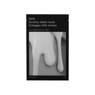 Abib Gummy Sheet Mask Collagen feuchtigkeitsspendende und aufhellende Tuchmaske 27 ml