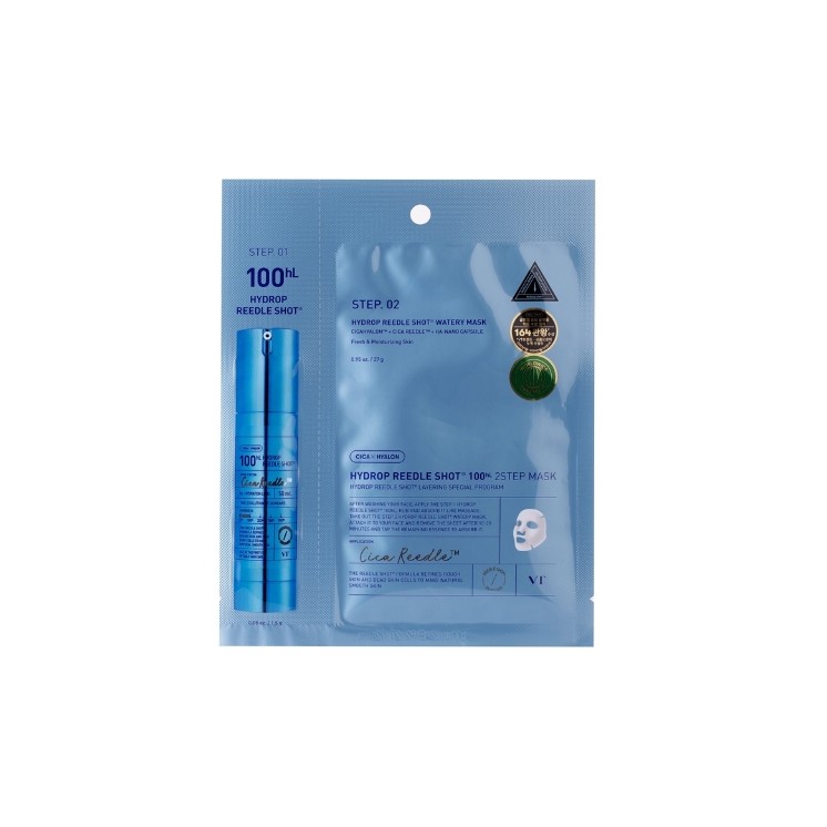 VT Cosmetics Hydrop Reedle Shot 100hL hydro gezichtsmasker 1 st/ 38 g
