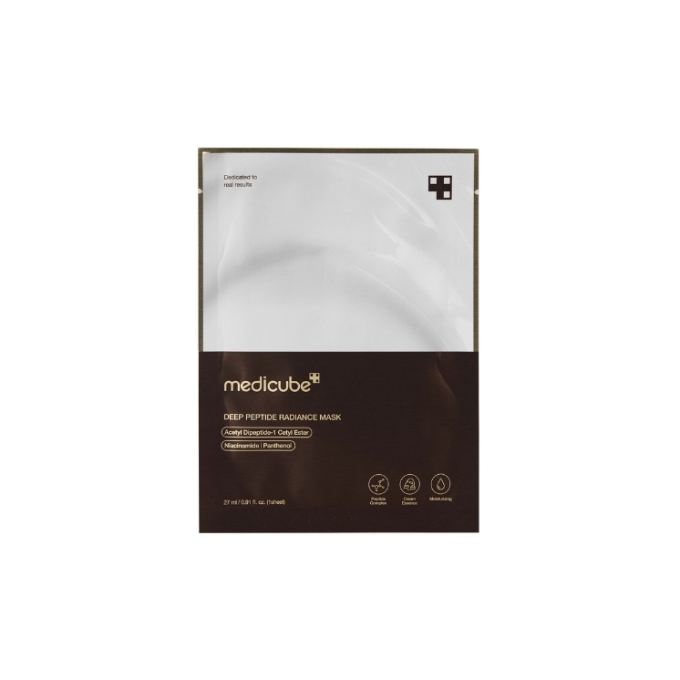 Medicube Deep Peptide Mask Verhelderend Sheetmasker met peptiden 27 ml