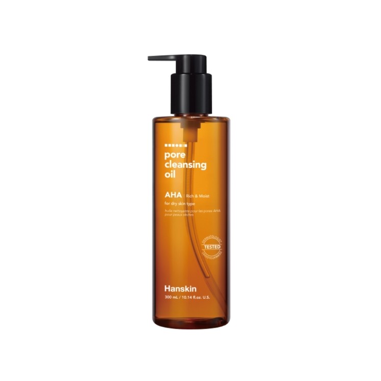 Hanskin Poriënreinigende Olie AHA Zuren 300 ml